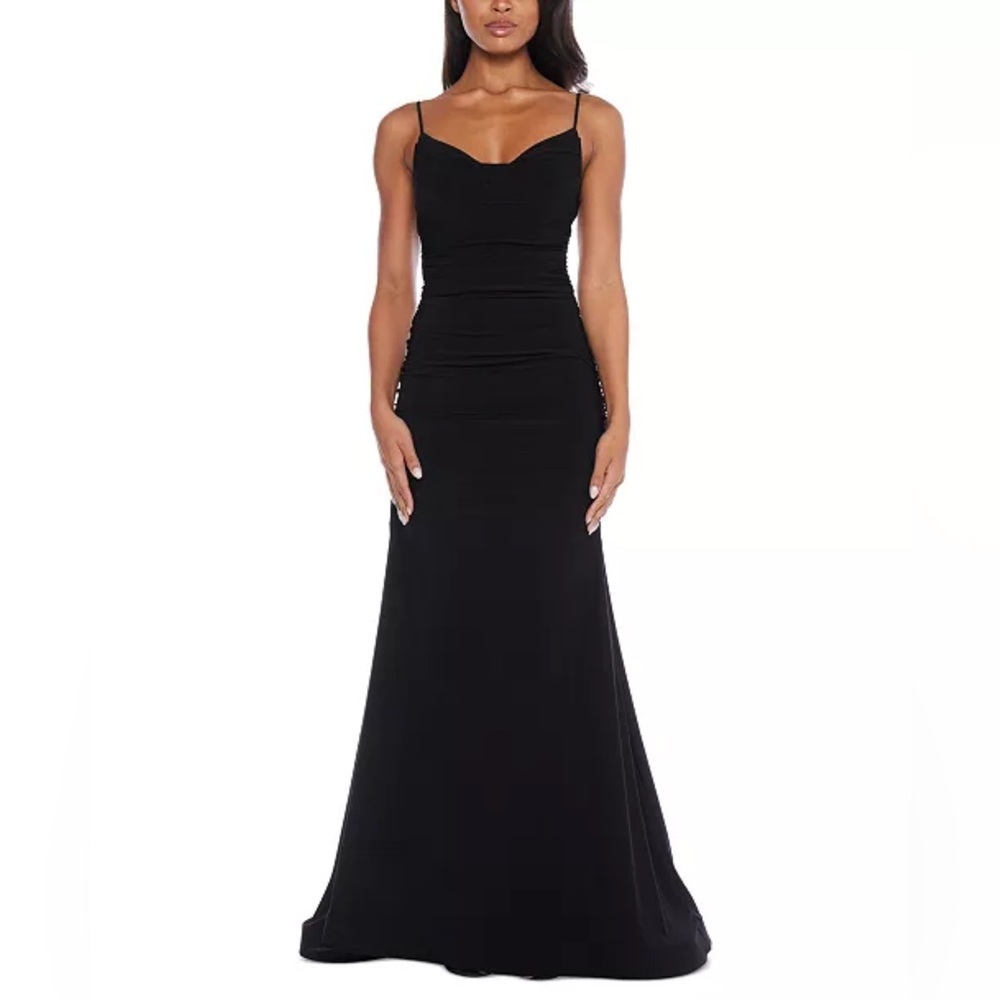 B Darlin Black Formal Maxi Dress